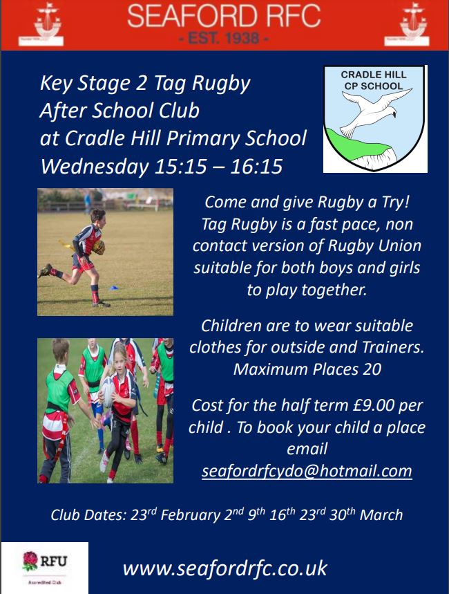 Cradle Hill Community Primary School Clubs